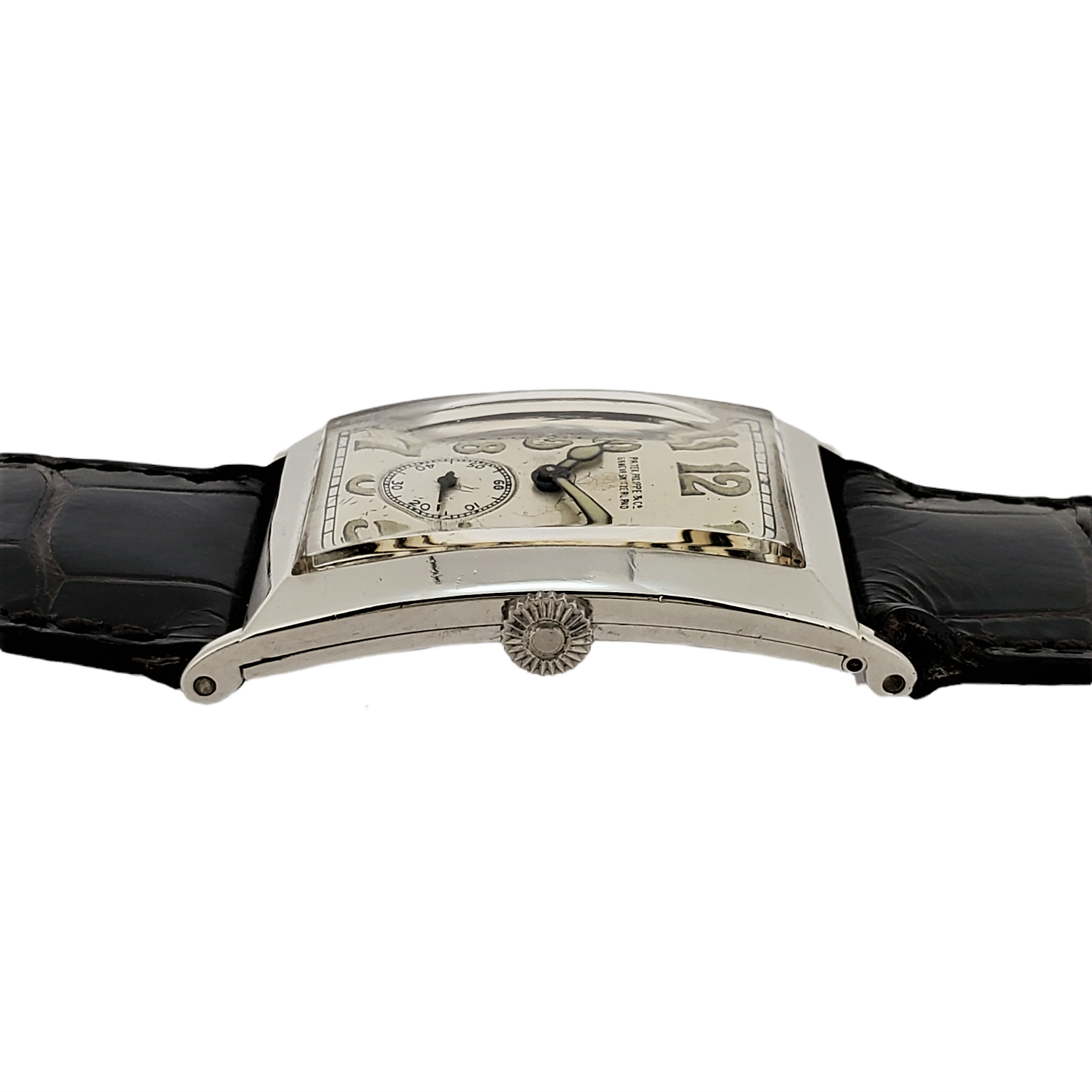 Patek Philippe Tiffany & Co. Early Platinum Art Deco Rectangular Tank –  PatekMonger