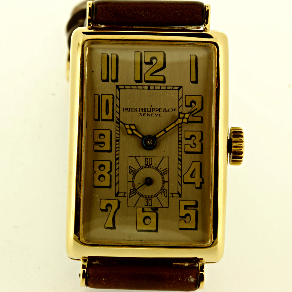 Patek Philippe 431J Extra Large Rectangular Art Deco Watch