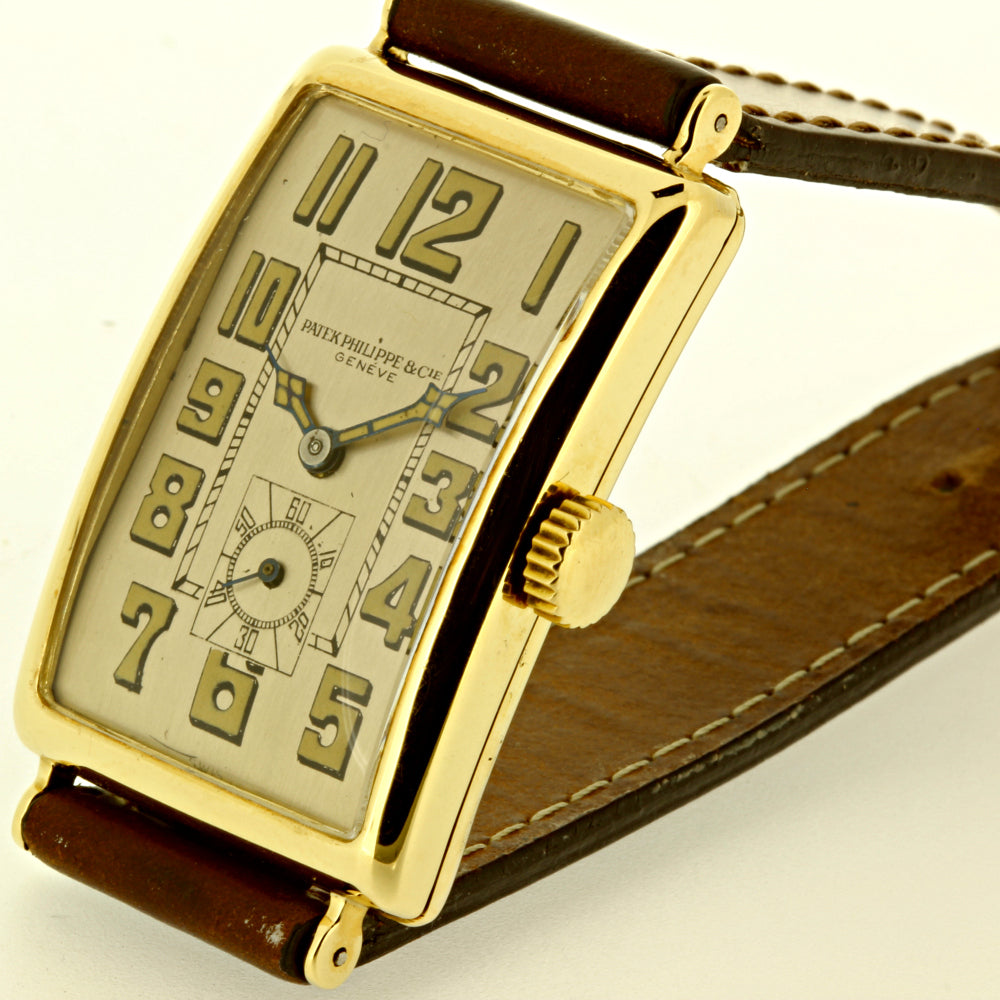 Patek Philippe 431J Extra Large Rectangular Art Deco Watch