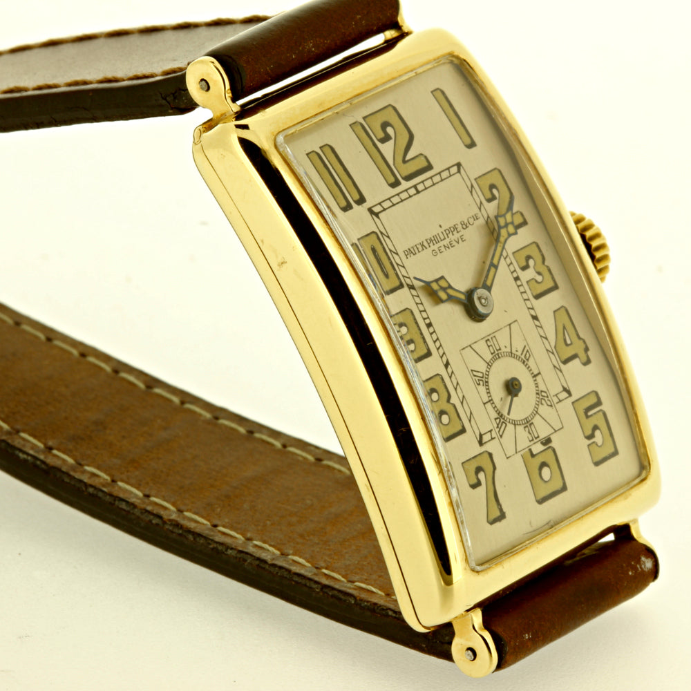 Patek Philippe 431J Extra Large Rectangular Art Deco Watch