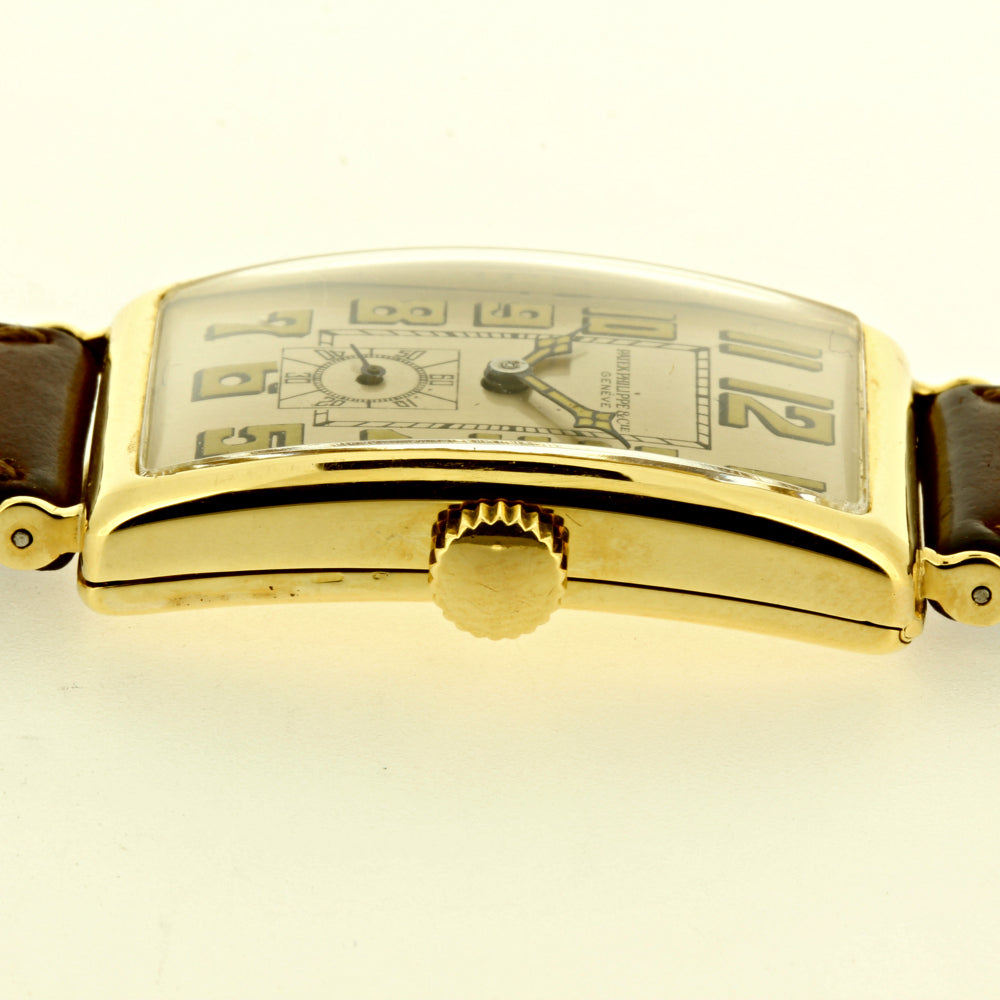 Patek Philippe 431J Extra Large Rectangular Art Deco Watch