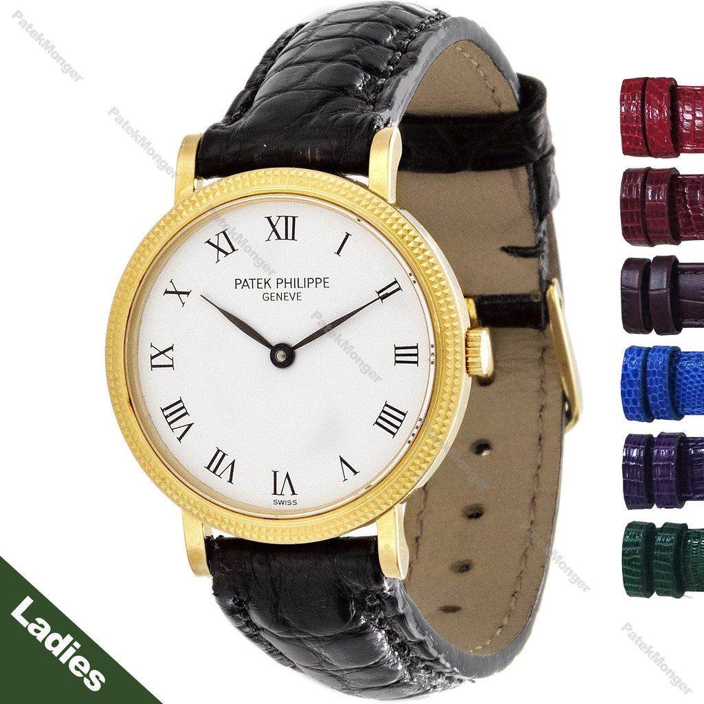 Patek Philippe 4819J Small Ladies Calatrava Watch, 25mm Circa 1995