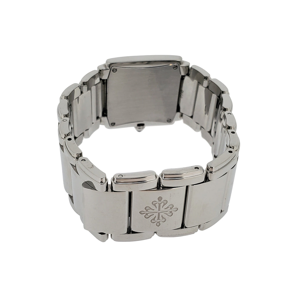 Patek Philippe 4910/1A-011 "Twenty-4"  Ladies diamond steel watch, Circa 2005