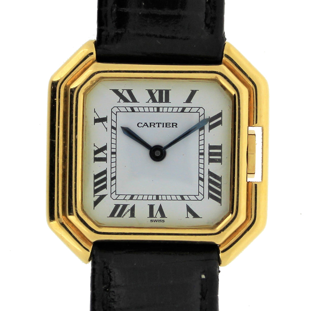 Vintage Ladies Cartier Paris Centure,  Ladies Small size Watch  Circa 1975-1980