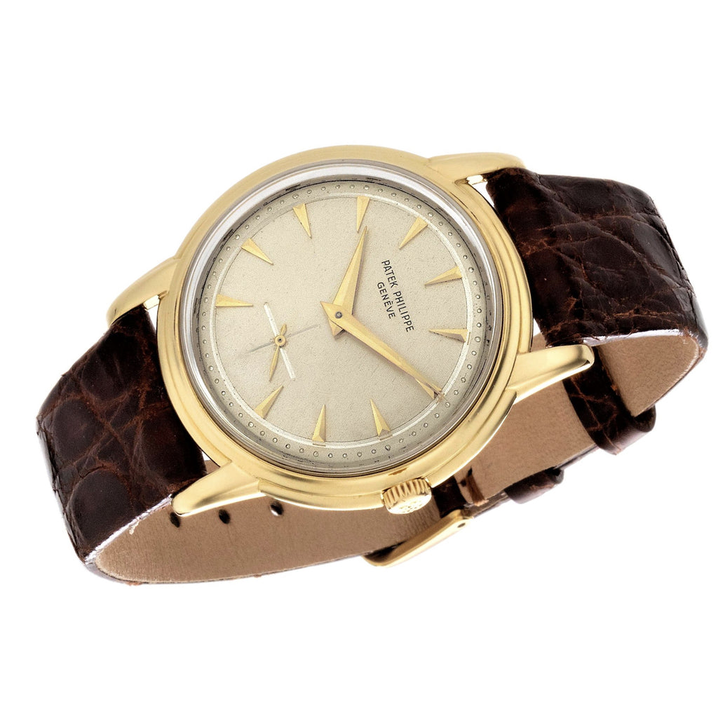 Patek Philippe 2525J Screw Down Back Calatrava Watch circa 1954