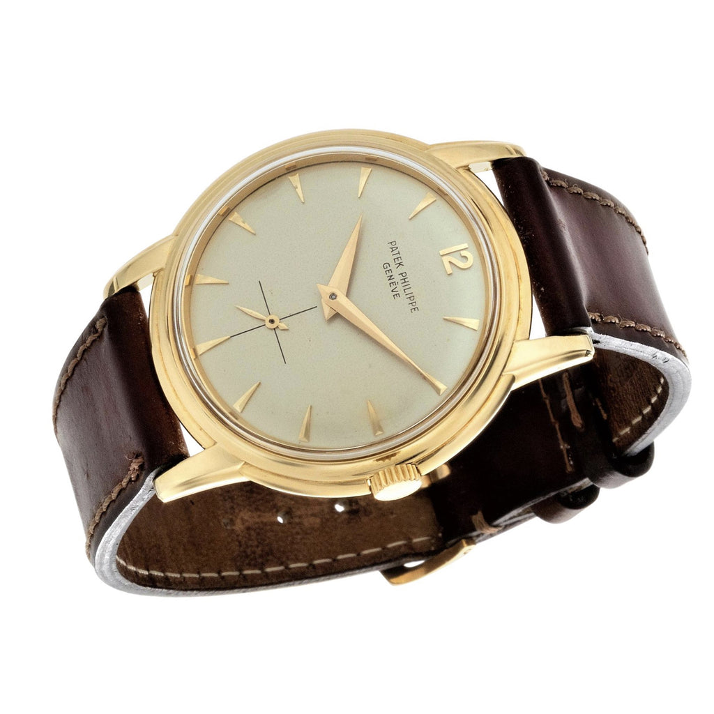Patek Philippe 2525J Screw Down Back Calatrava Watch Circa 1957