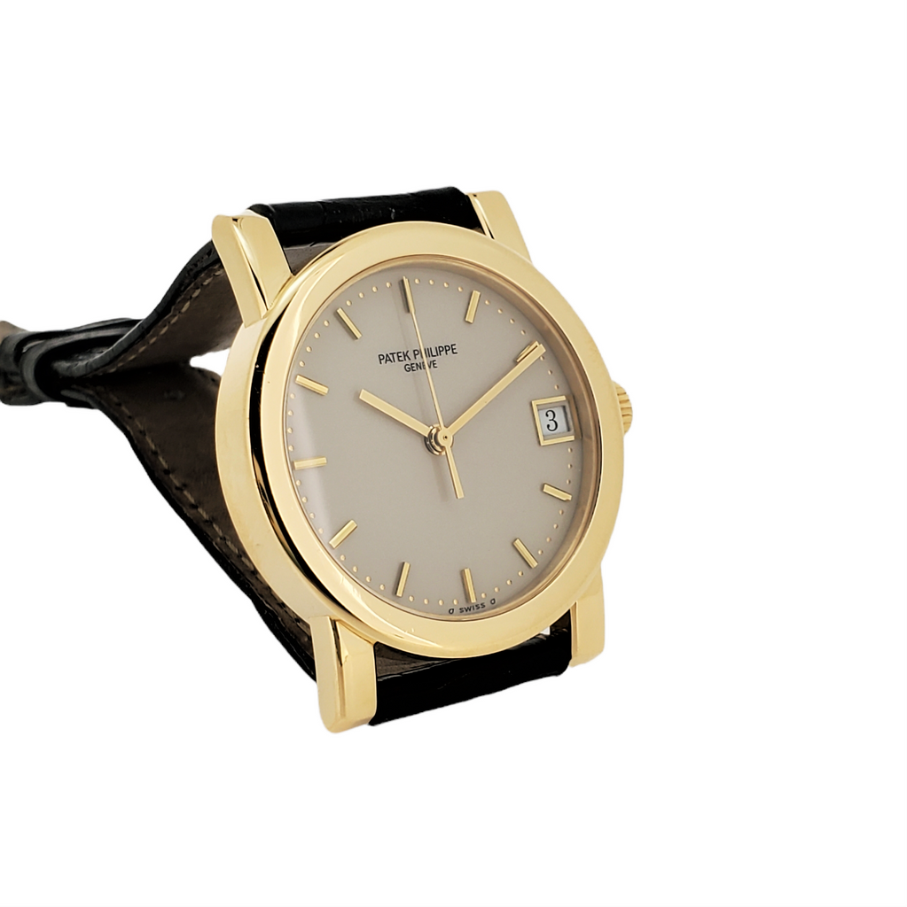 Patek Philippe 5012J Automatic Calatrava Massive Bold Case 34mm Circa 1996 Full Set