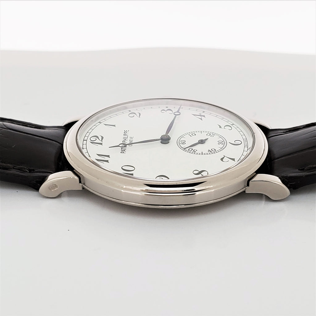 Patek Philippe 5022G Calatrava Officers Case Watch circa 2000