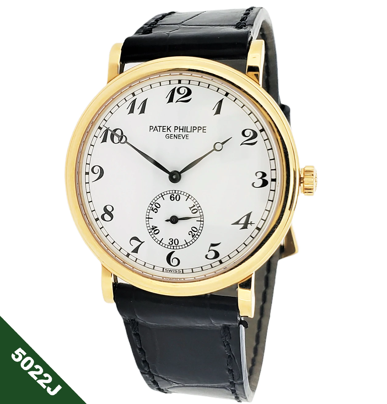 Patek Philippe 5022J Calatrava Officers Breguet Dial Watch circa
