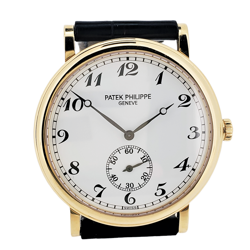 Patek Philippe 5022J Calatrava Officers Breguet Dial Watch circa 1999