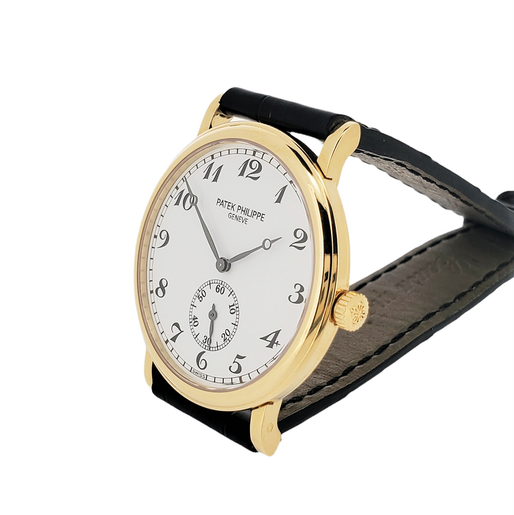 Patek Philippe 5022J Calatrava Officers Breguet Dial Watch circa 1999