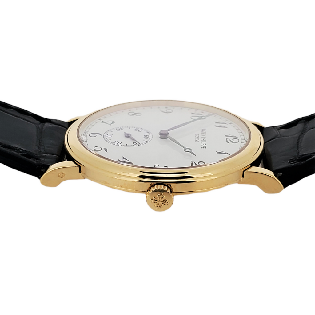 Patek Philippe 5022J Calatrava Officers Breguet Dial Watch circa 1999