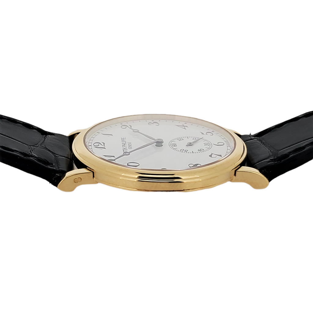 Patek Philippe 5022J Calatrava Officers Breguet Dial Watch circa 1999