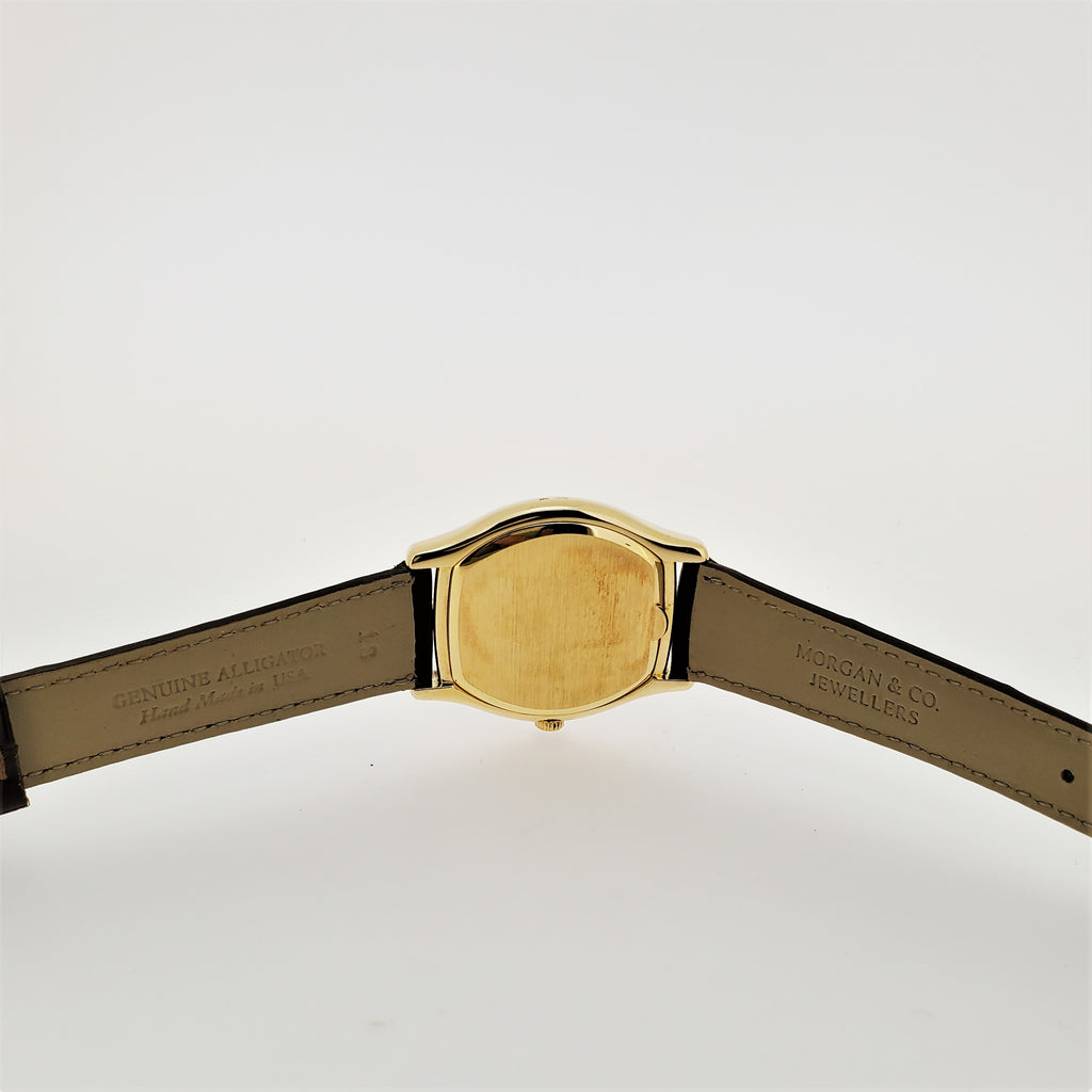 Patek Philippe 5030J Yellow gold Automatic Tonneau shape watch Circa 1995
