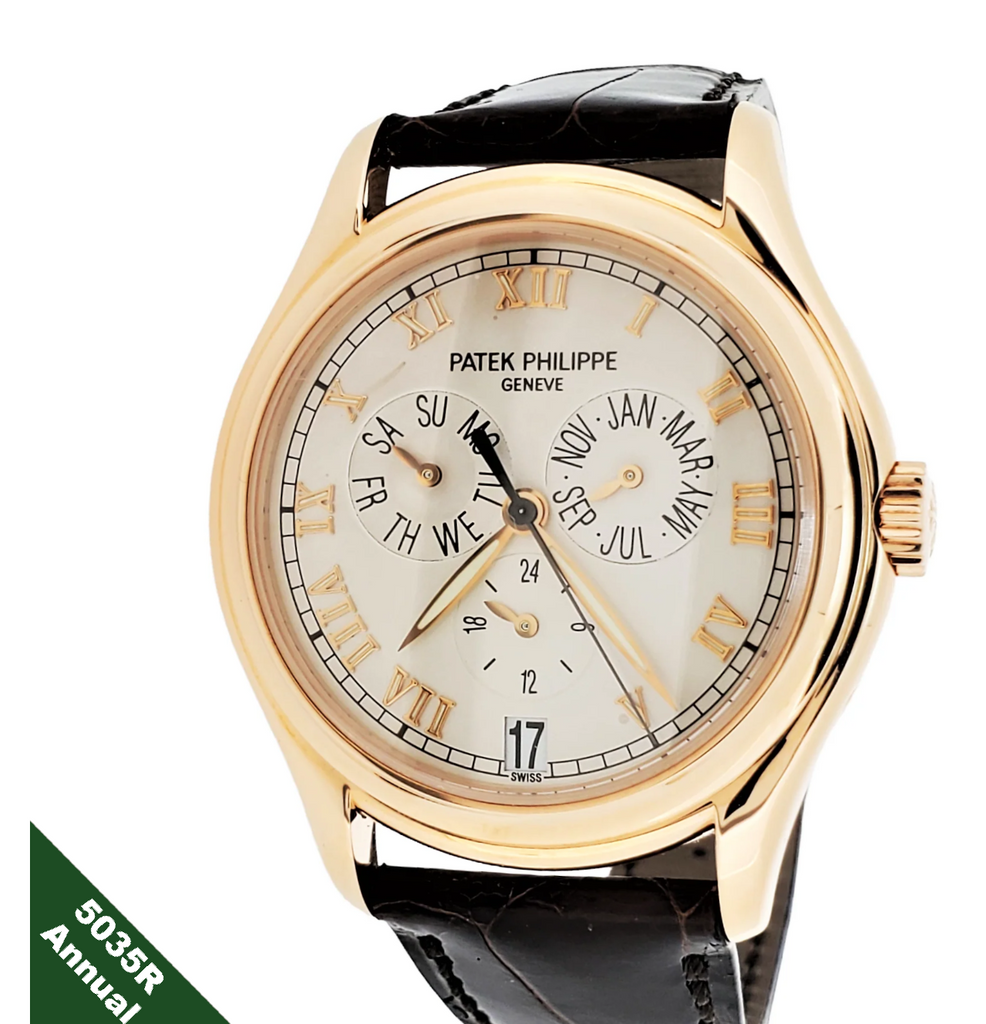 Patek Philippe 5035R Annual Calendar Complicated watch,  Circa 2000  full Set