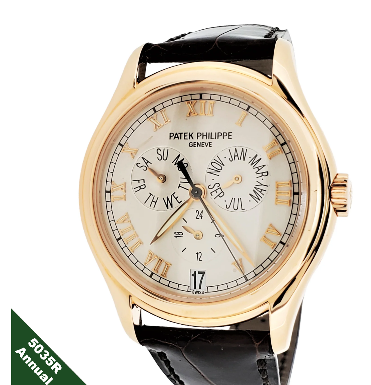 Patek Philippe 5035R Annual Calendar Complicated watch, Circa 2000