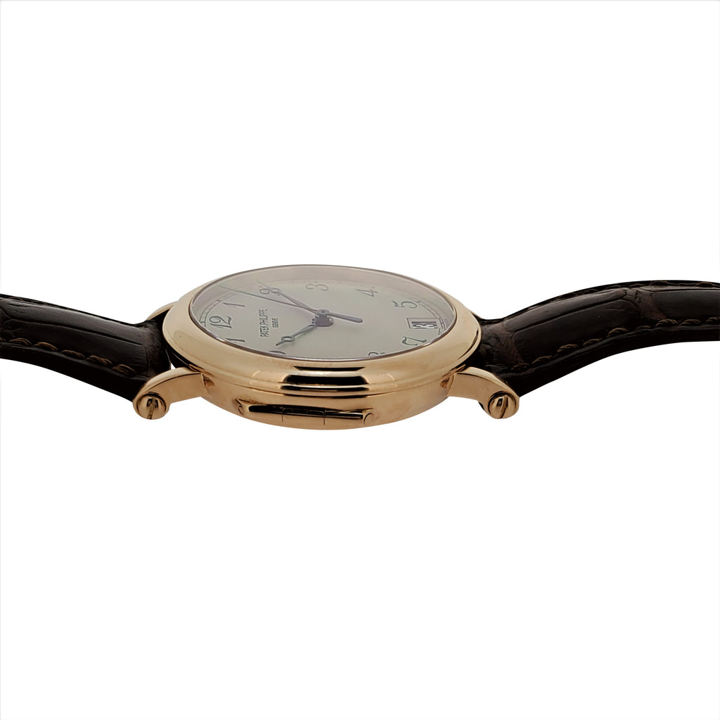 Patek Philippe 5053R Automatic Officers Case Watch Circa 2002