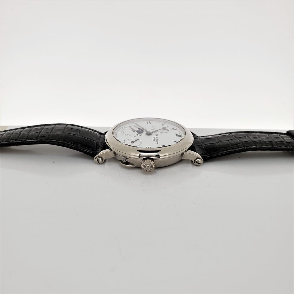 Patek Philippe 5054G-001 Complicated Officers Case Watch