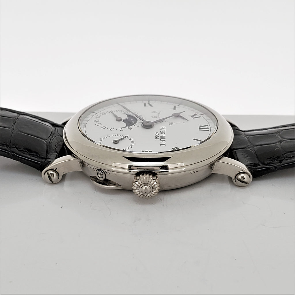 Patek Philippe 5054G-001 Complicated Officers Case Watch