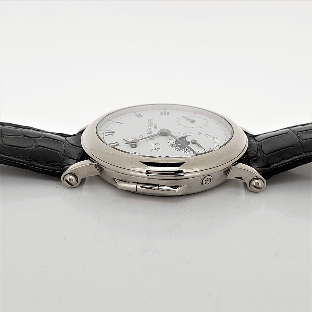 Patek Philippe 5054G-001 Complicated Officers Case Watch