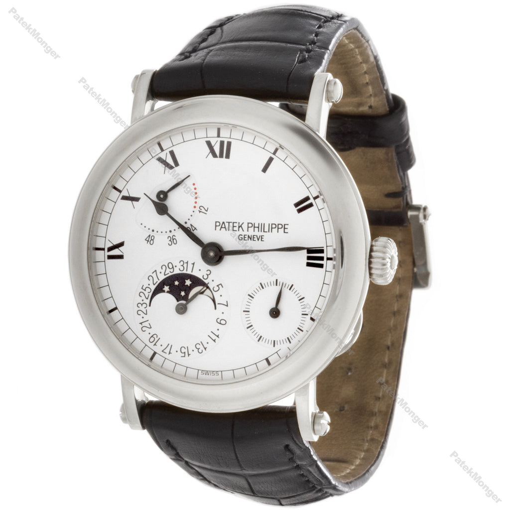 Patek Philippe 5054G-001 Complicated Officers Case Watch