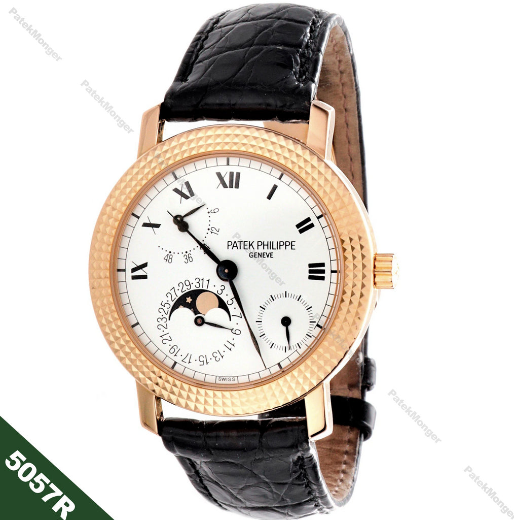 Patek Philippe 5057R 25th Anniversary Jubilee Special Edition Watch circa 1997