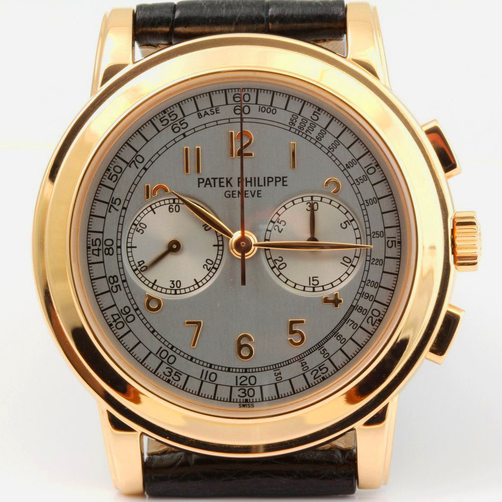 Patek Philippe 5070R Chronograph Watch Rose gold 42mm, Full Set- Circa 2004