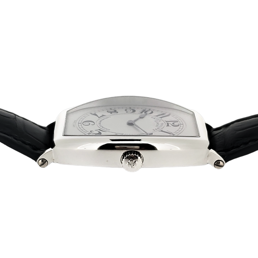 Patek Philippe 5098P Platinum Tonneau Shape Gondolo Watch Circa 2015