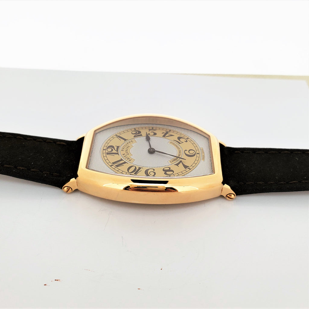 Patek Philippe 5098R Rose Gold Gondolo Watch circa 2010