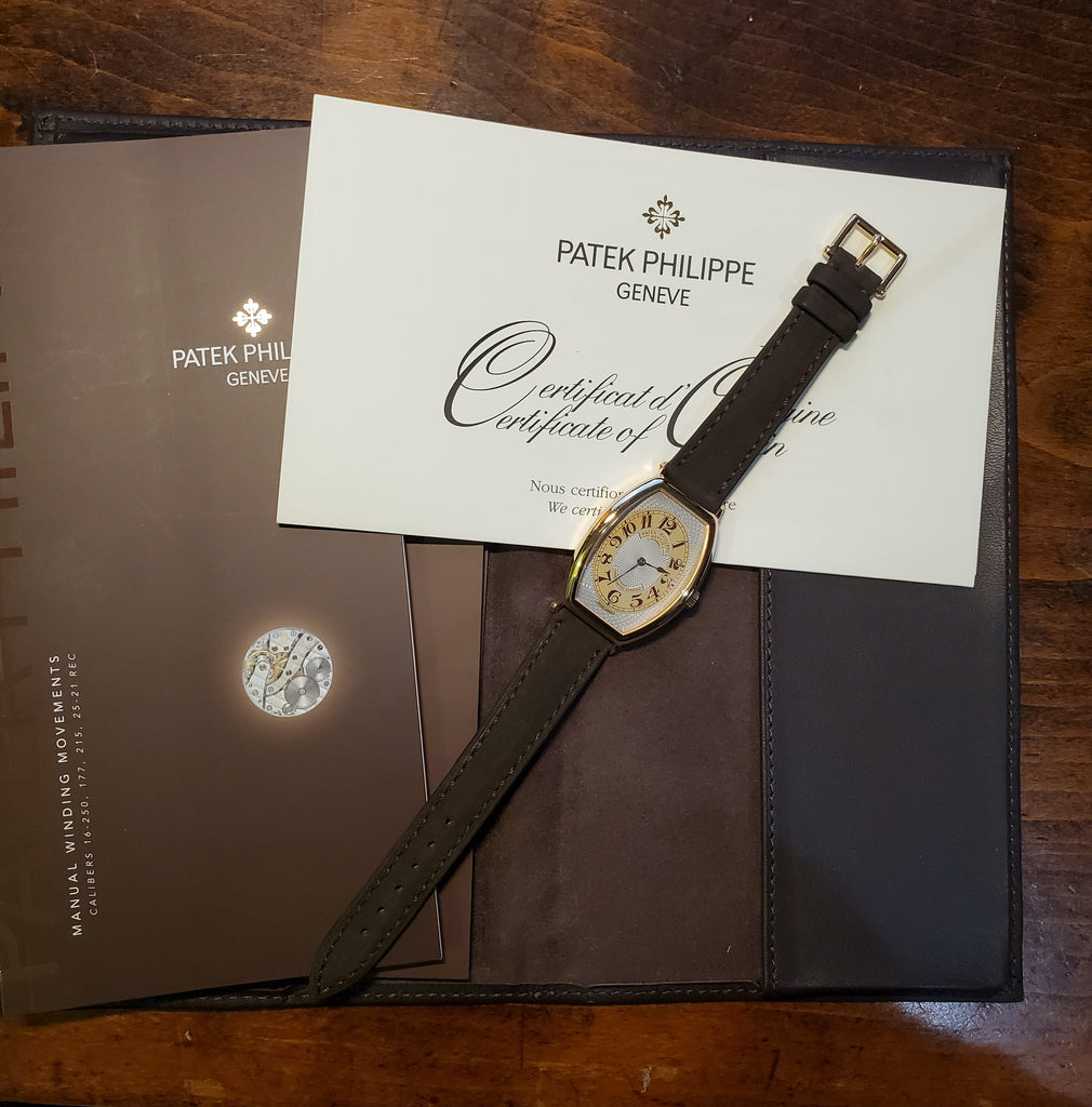 Patek Philippe 5098R Rose Gold Gondolo Watch circa 2010