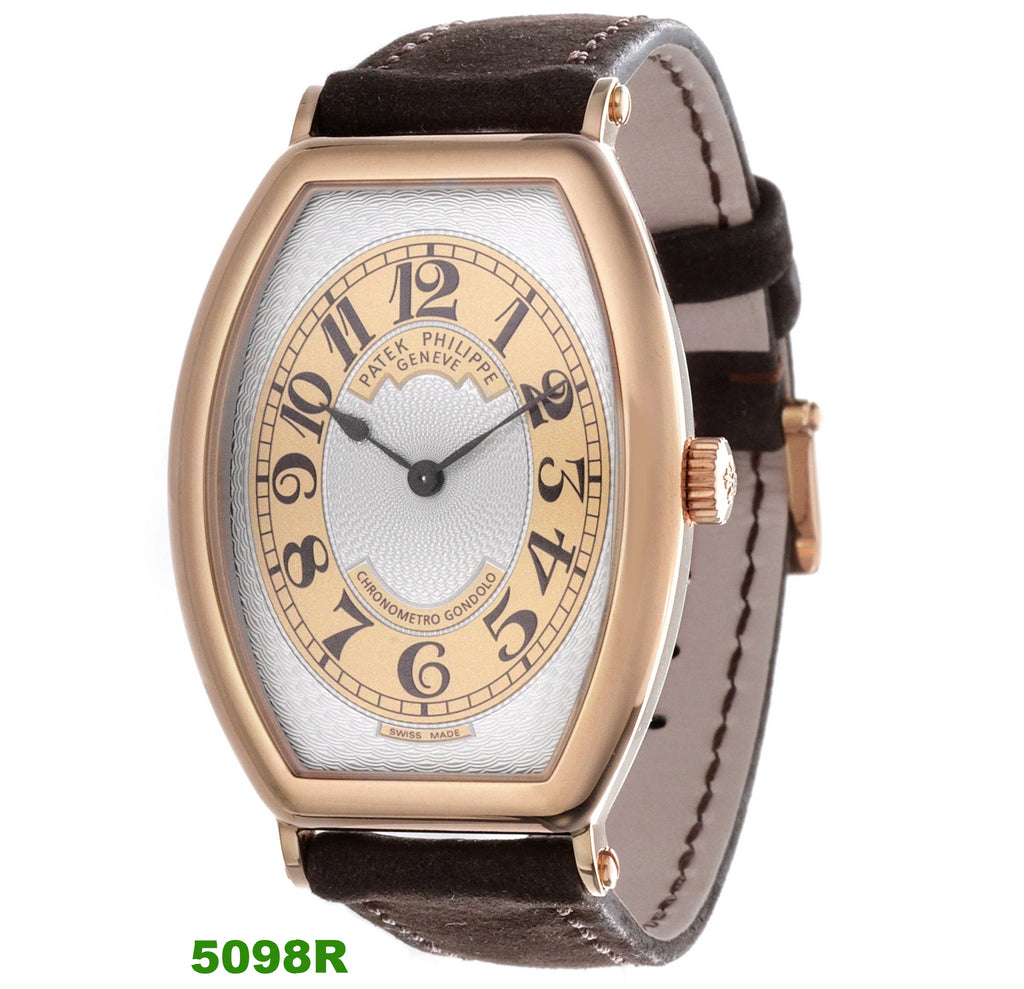 Patek Philippe 5098R Rose Gold Gondolo Watch circa 2010