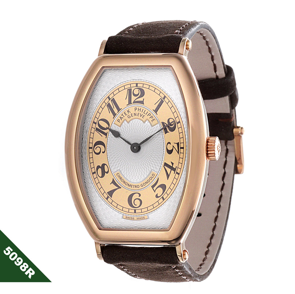 Patek Philippe 5098R Rose Gold Gondolo Watch circa 2010