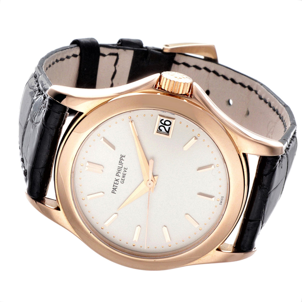 Patek Philippe 5107R Automatic Calatrava Watch 37mm,Full Set.  Circa 2003