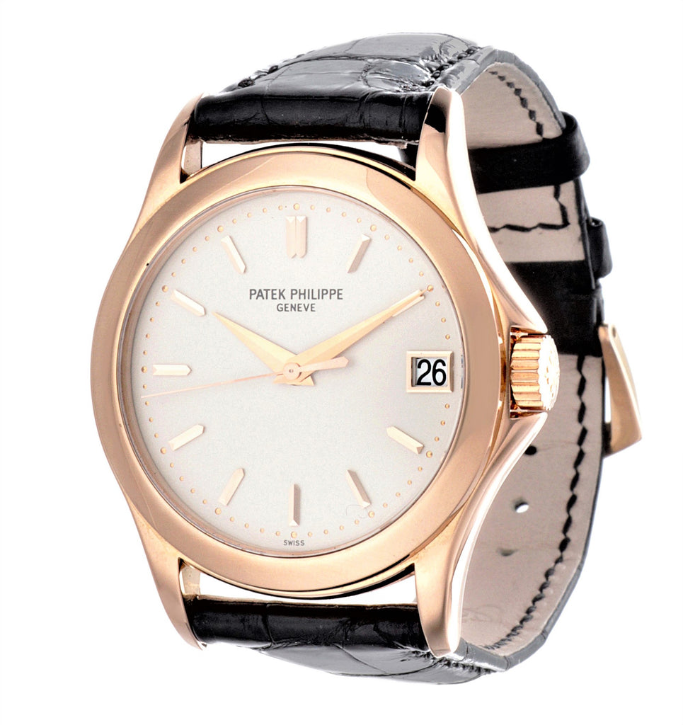 Patek Philippe 5107R Automatic Calatrava Watch 37mm,Full Set.  Circa 2003