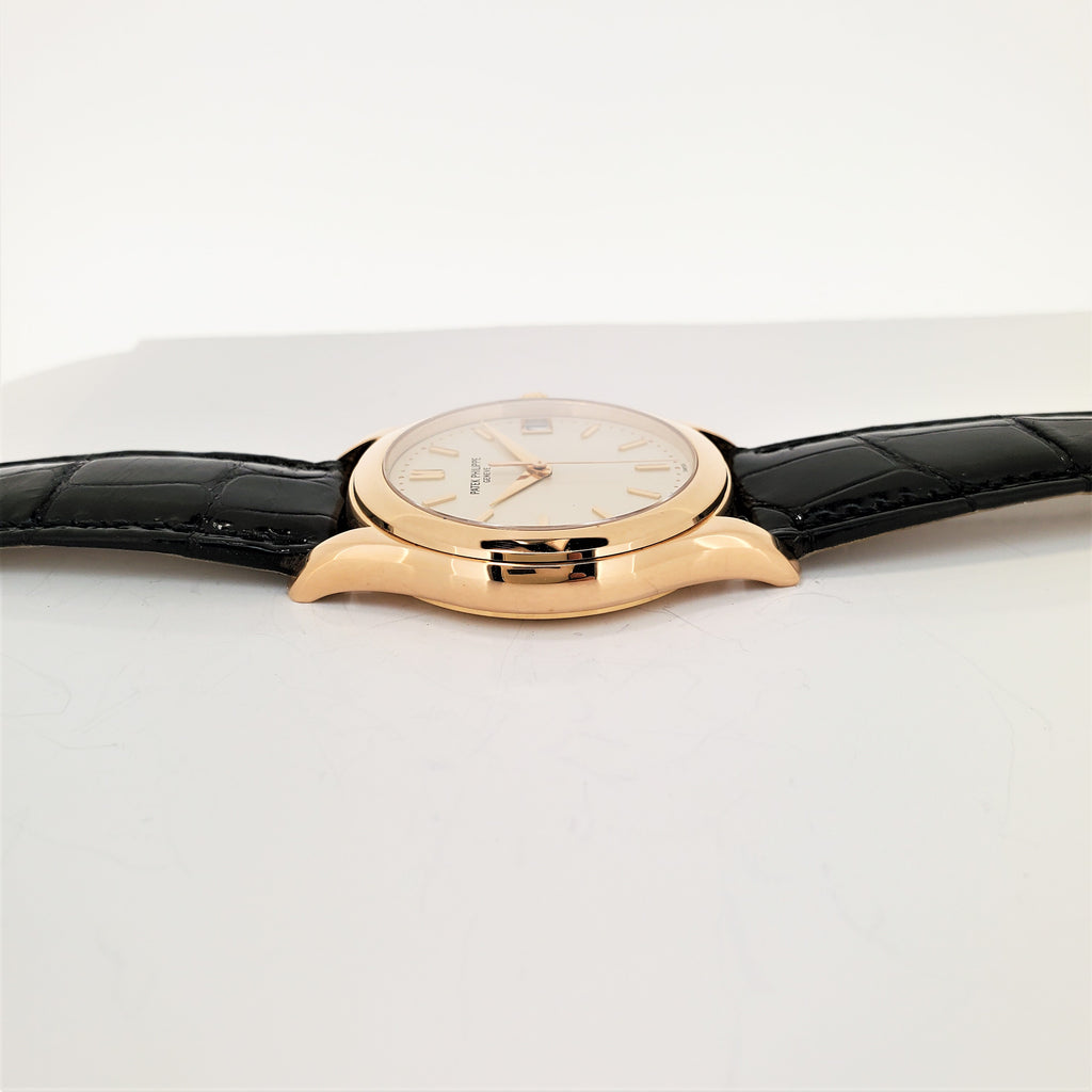Patek Philippe 5107R Automatic Calatrava Watch 37mm,Full Set.  Circa 2003