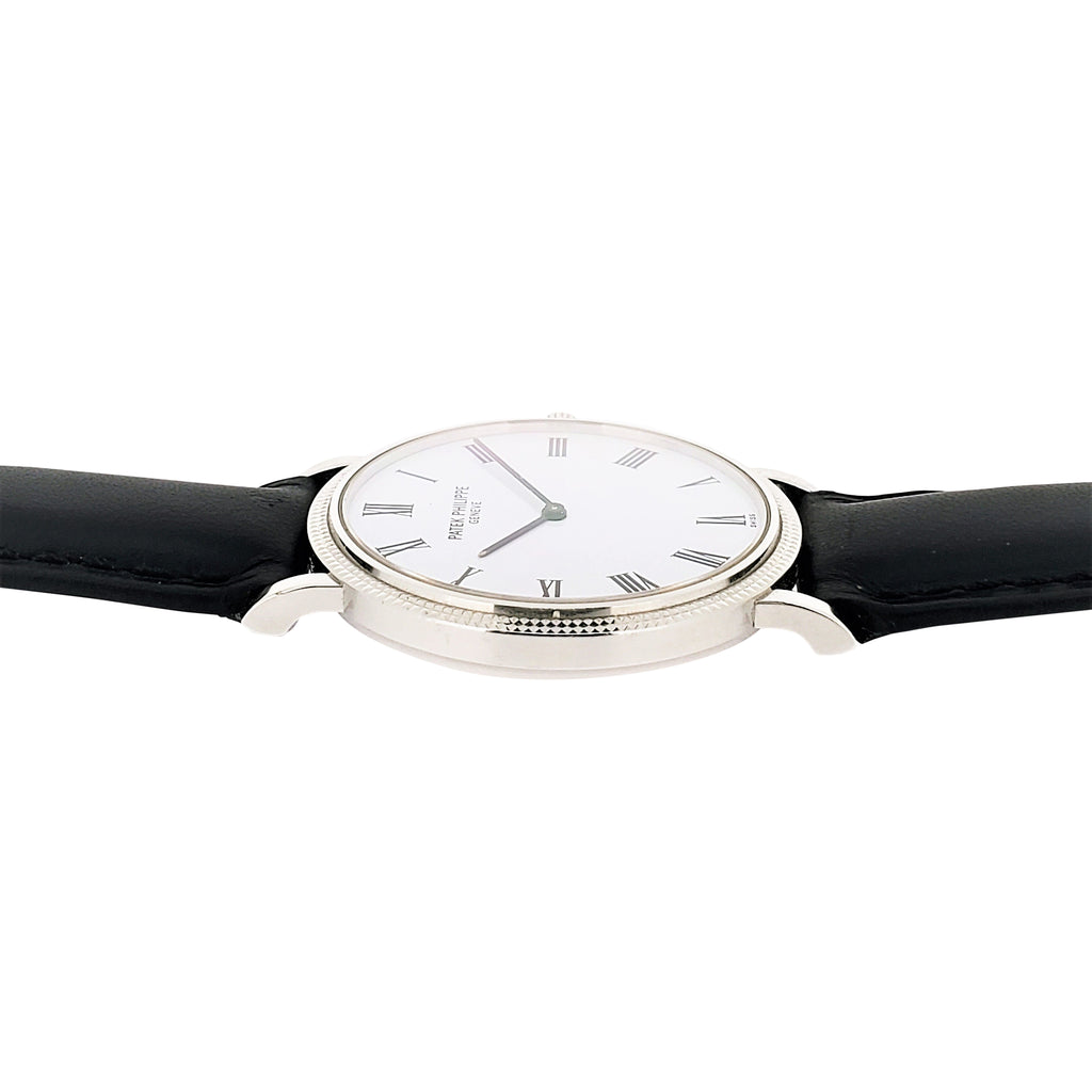 Patek Philippe 5120G Extra Thin Automatic Classic Calatrava Watch White Gold 35mm