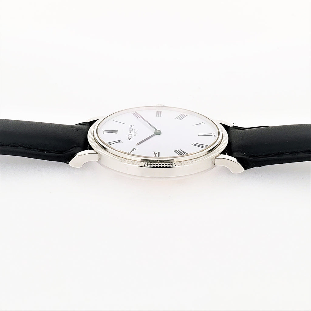 Patek Philippe 5120G Extra Thin Automatic Classic Calatrava Watch White Gold 35mm