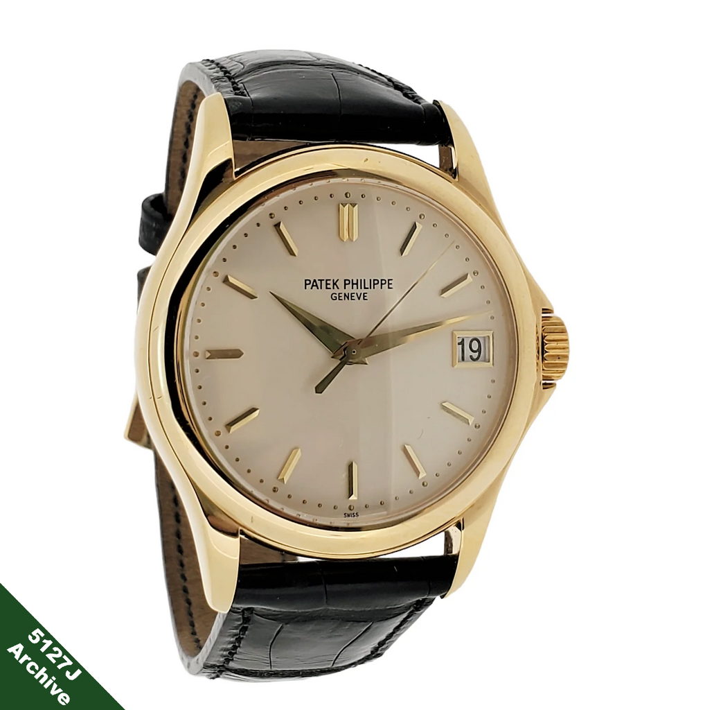 Patek Philippe 5127J Automatic Calatrava Watch 37mm, Archive;  Circa 2006