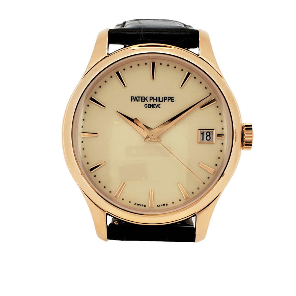 Patek Philippe 5227R Automatic Calatrava Watch with Hing Back Case,  Circa 2020