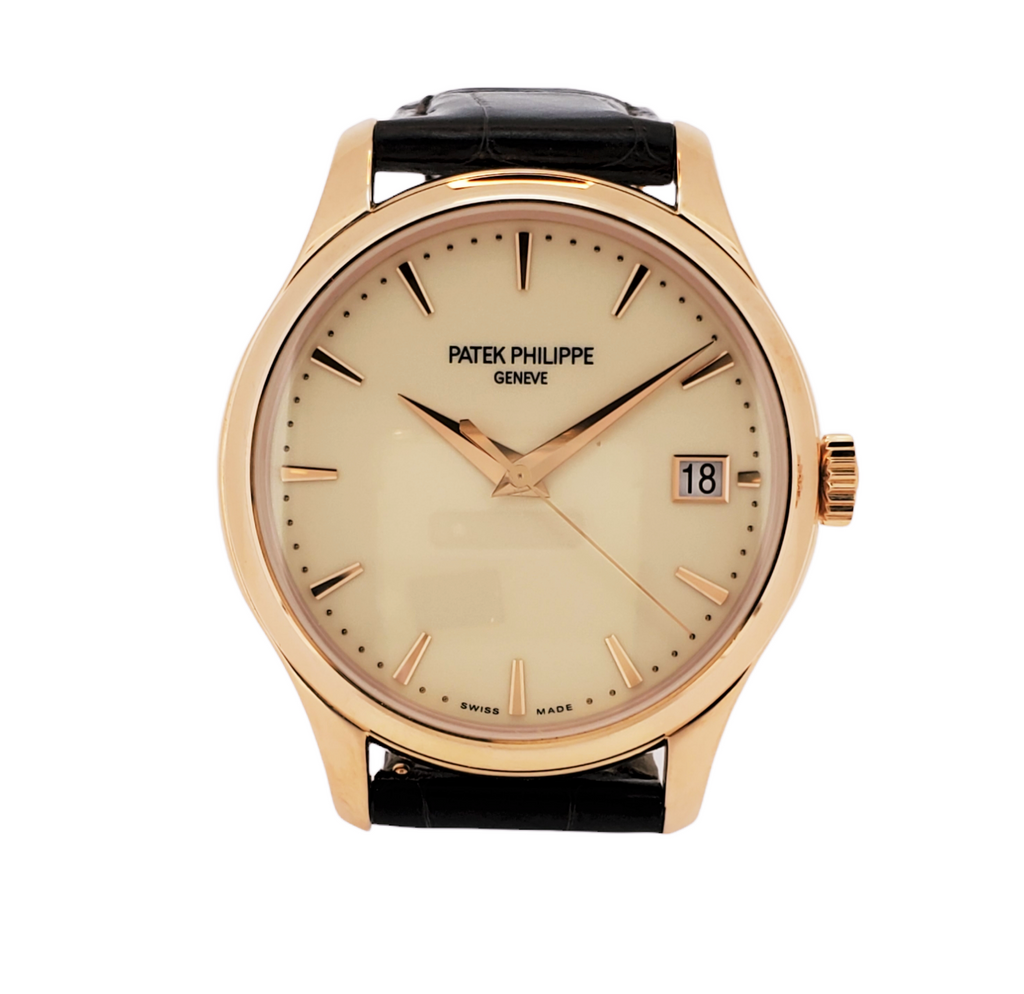 Patek Philippe 5227R Automatic Calatrava Watch with Hing Back Case,  Circa 2020