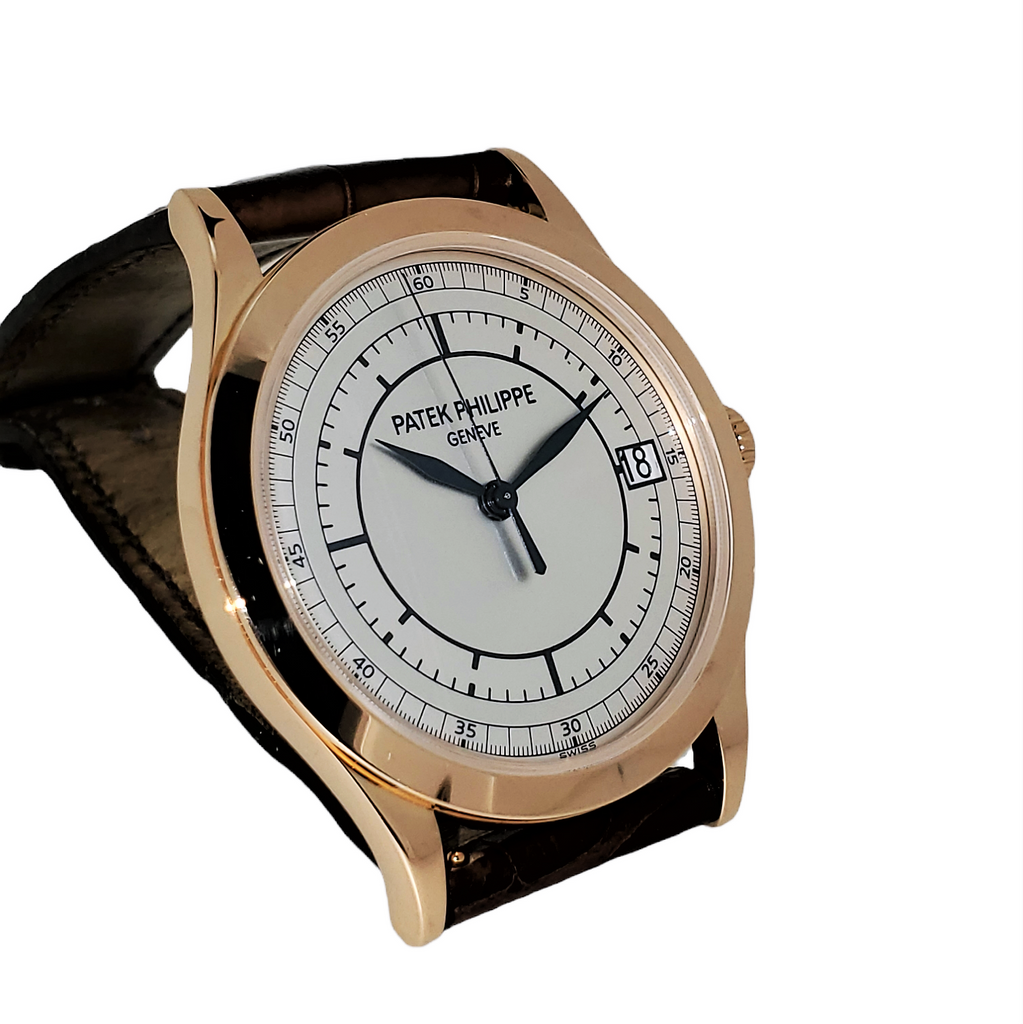 Patek Philippe 5296R Automatic Calatrava Sector Dial 38mm Circa 2009