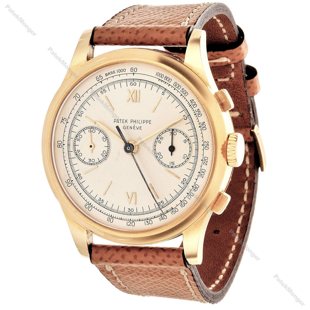 Patek Philippe 530J Vintage Chronograph Watch 36.5mm circa 1952