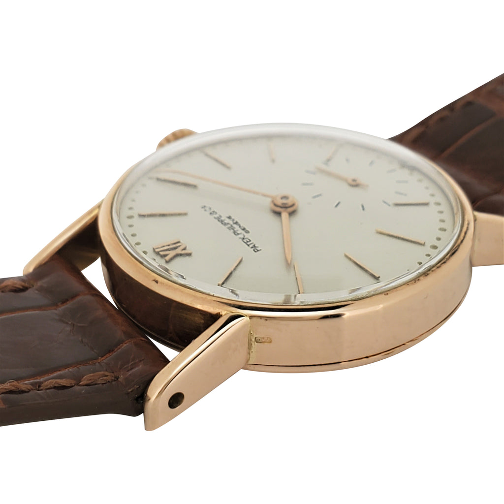 Patek Philippe 534R  Early Vintage Calatrava Watch in Rose Gold;  Circa 1941