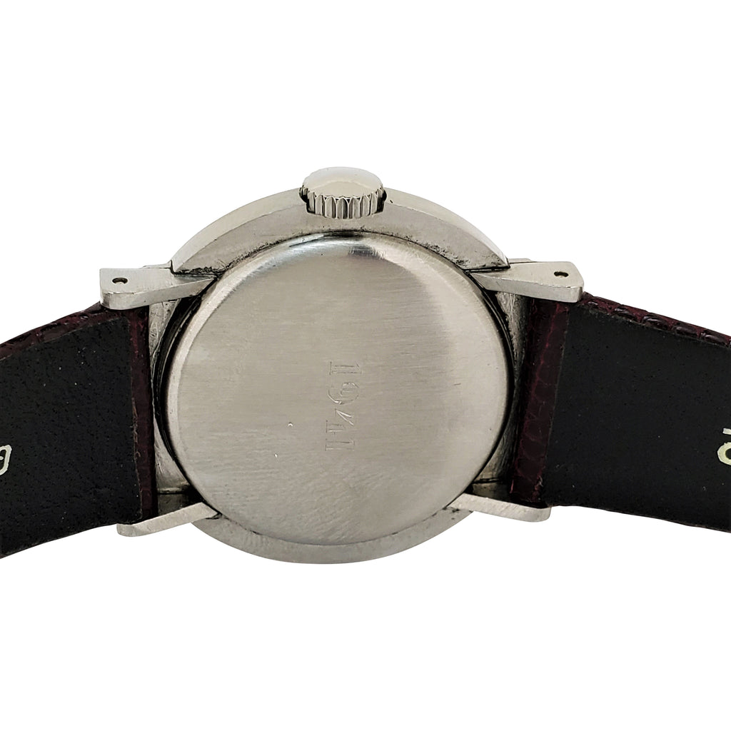 Patek Philippe 544A Vintage Stainless Steel Calatrava Watch Hooded Lugs, Circa 1940