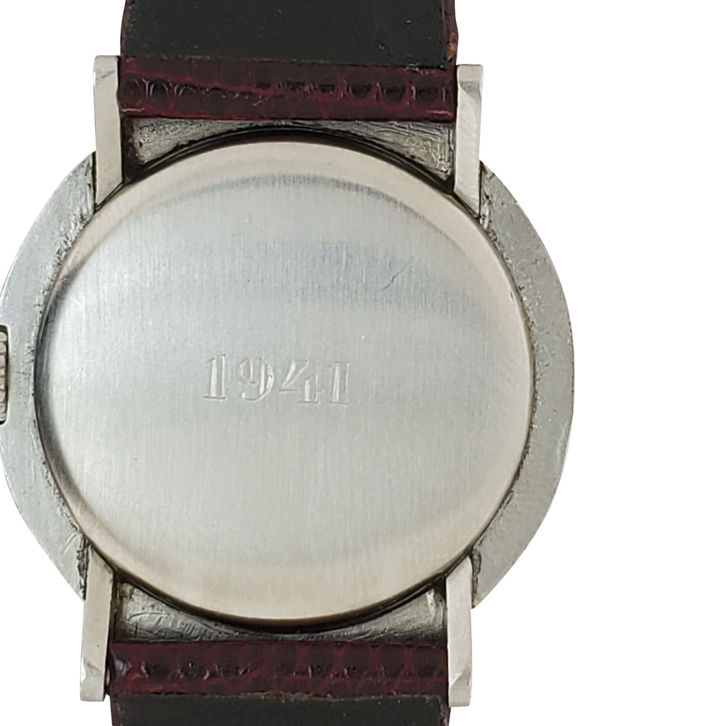 Patek Philippe 544A Vintage Stainless Steel Calatrava Watch Hooded Lugs, Circa 1940