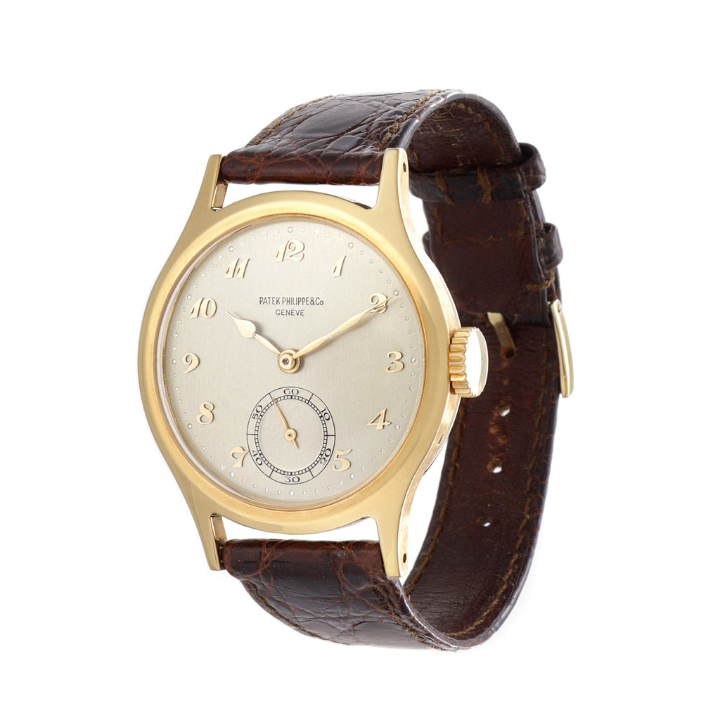 Patek Philippe 565J Vintage Water Resistant Calatrava Watch 35mm Circa 1946