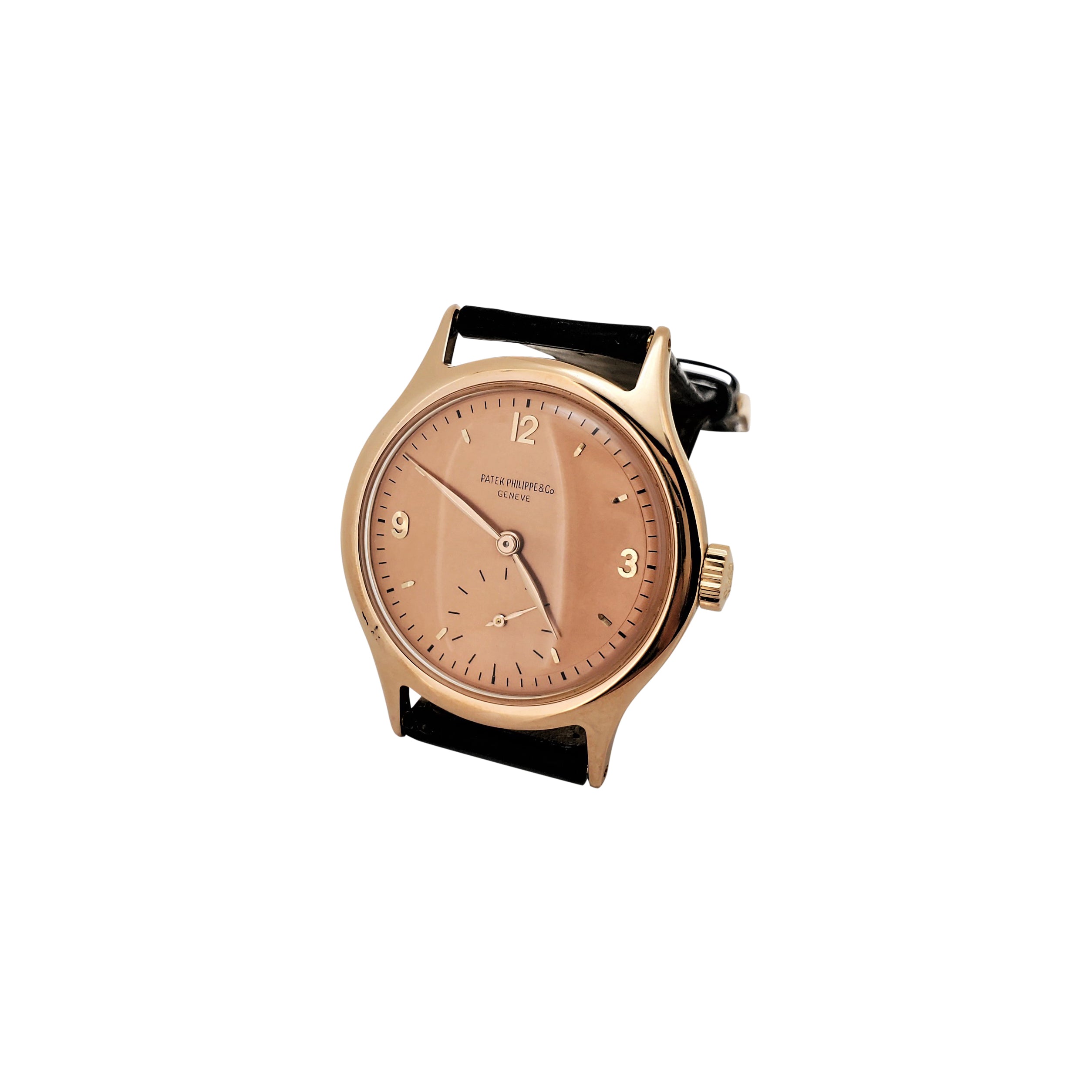 Patek Philippe 565R Vintage Water Resistant Calatrava Rose Gold Watch Circa  1949 For Sale at 1stDibs