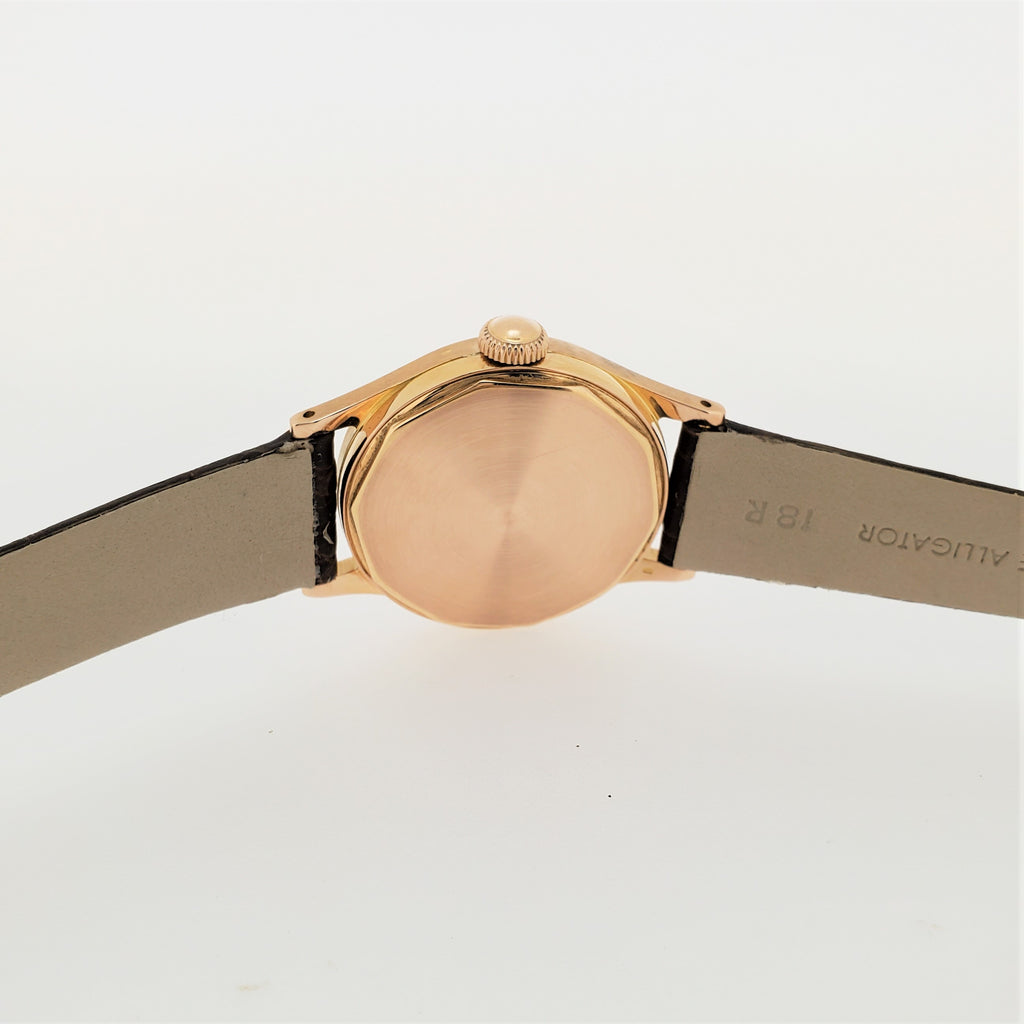 Patek Philippe 565R Vintage Water Restitant Calatrava Rose Gold Watch Circa 1949