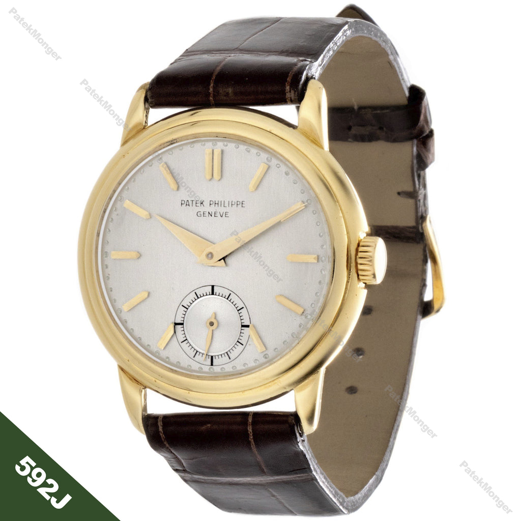 Patek Philippe 592J Vintage Classic 33mm Calatrava Watch Circa 1940