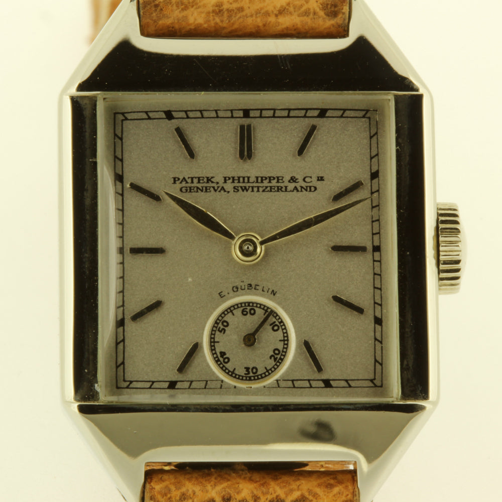 Patek Philippe 63G White Gold Art Deco Watch